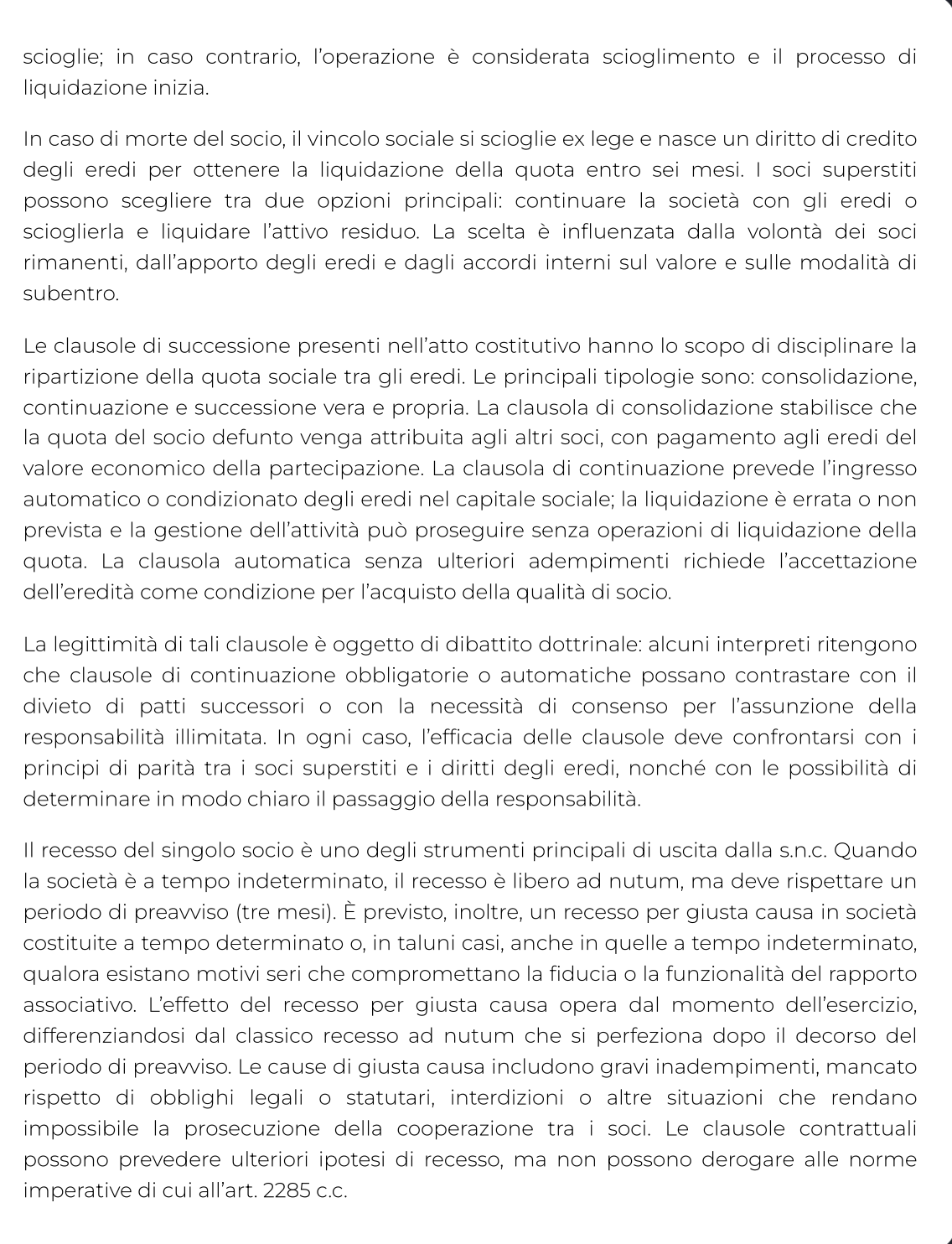 Riassunto di Diritto commerciale
