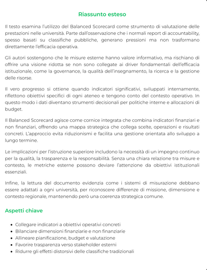Riassunto di Financial English
