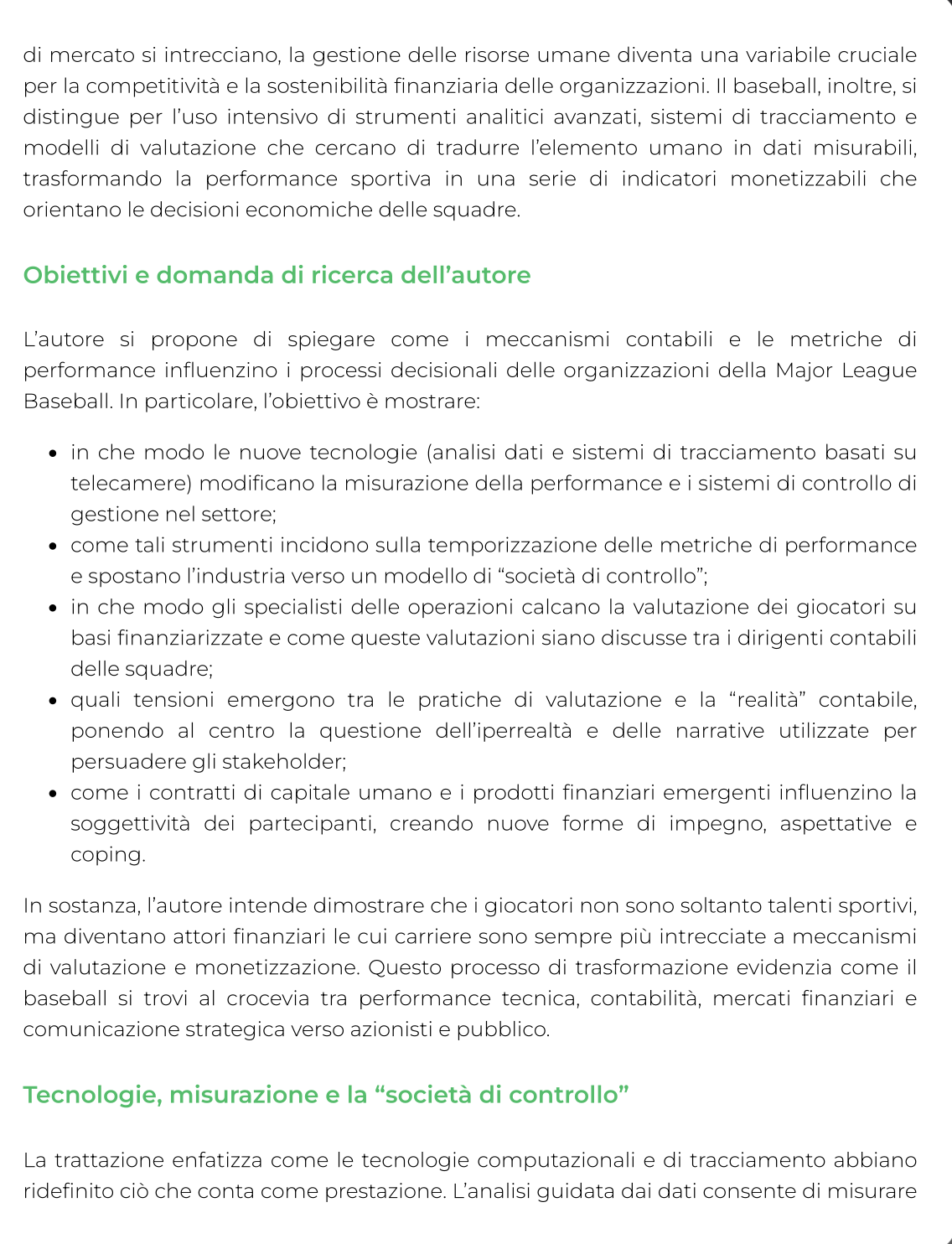 Riassunto di Financial English