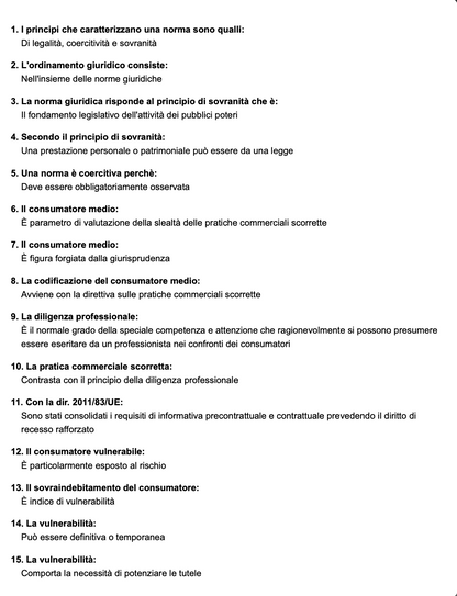 Economia e diritto dei consumi