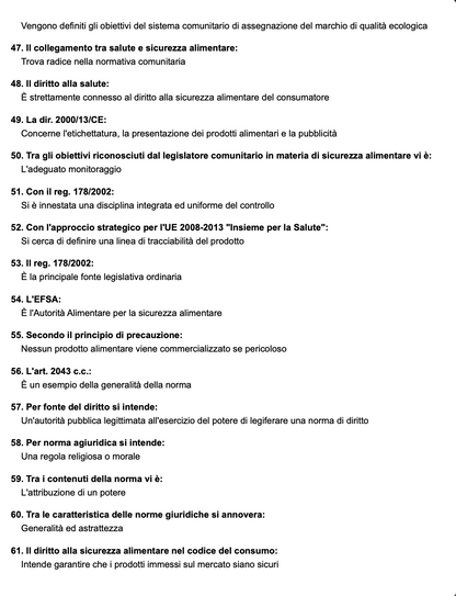Economia e diritto dei consumi