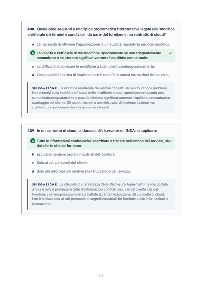 Lèssico · anteprima 7/10 — Banca domande — Diritto privato (ed. 1.0)