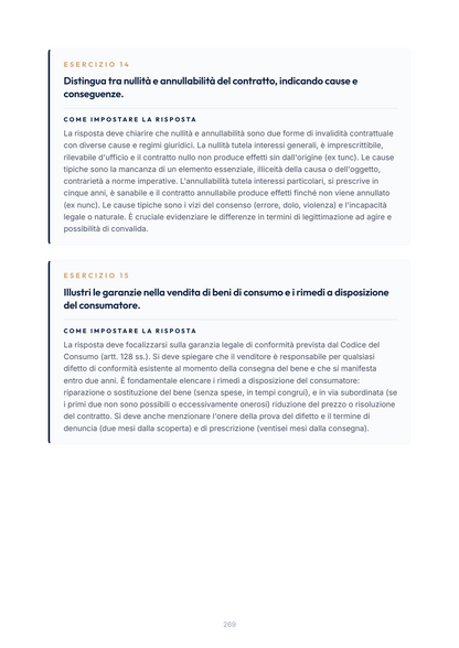 Lèssico · anteprima 8/10 — Esercizi per l'orale — Diritto privato (ed. 1.0)