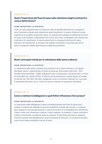 Lèssico · anteprima 8/10 — Esercizi per l'orale — Finance and Venture Capital (ed. 1.0)
