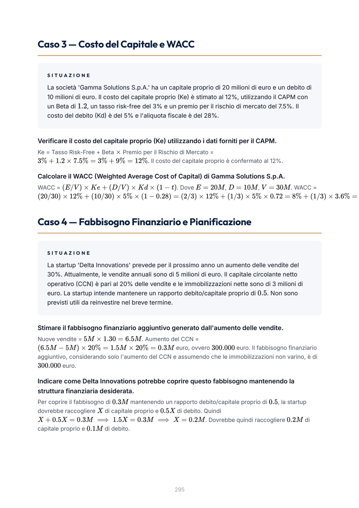 Lèssico · anteprima 9/10 — Casi applicativi — Finance and Venture Capital (ed. 1.0)