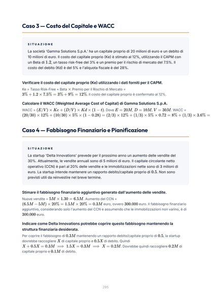 Lèssico · anteprima 9/10 — Casi applicativi — Finance and Venture Capital (ed. 1.0)