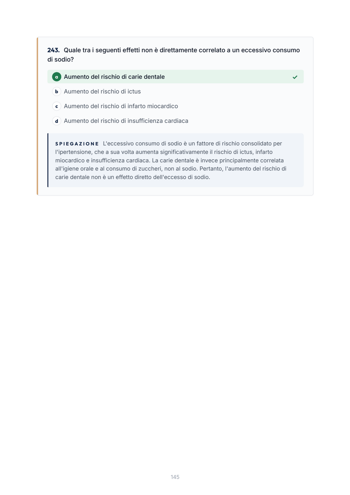 Lèssico · anteprima 6/10 — Banca domande — Scienze tecniche dietetiche applicate (ed. 1.0)
