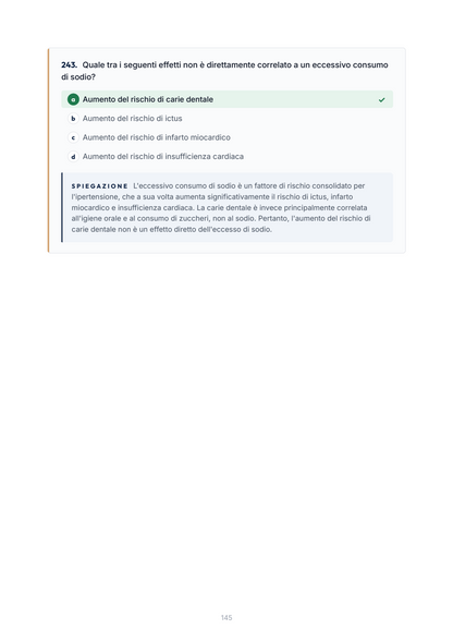 Lèssico · anteprima 6/10 — Banca domande — Scienze tecniche dietetiche applicate (ed. 1.0)