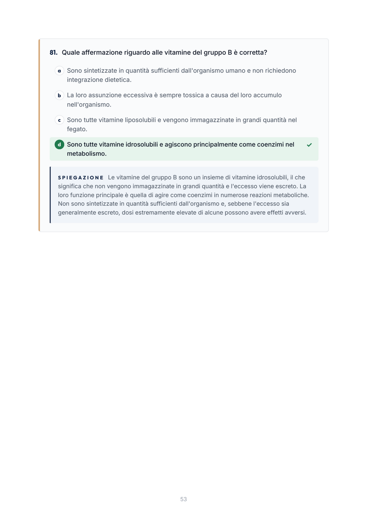 Lèssico · anteprima 5/10 — Banca domande — Scienze tecniche dietetiche applicate (ed. 1.0)
