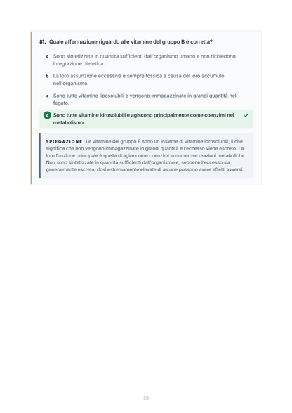 Lèssico · anteprima 5/10 — Banca domande — Scienze tecniche dietetiche applicate (ed. 1.0)