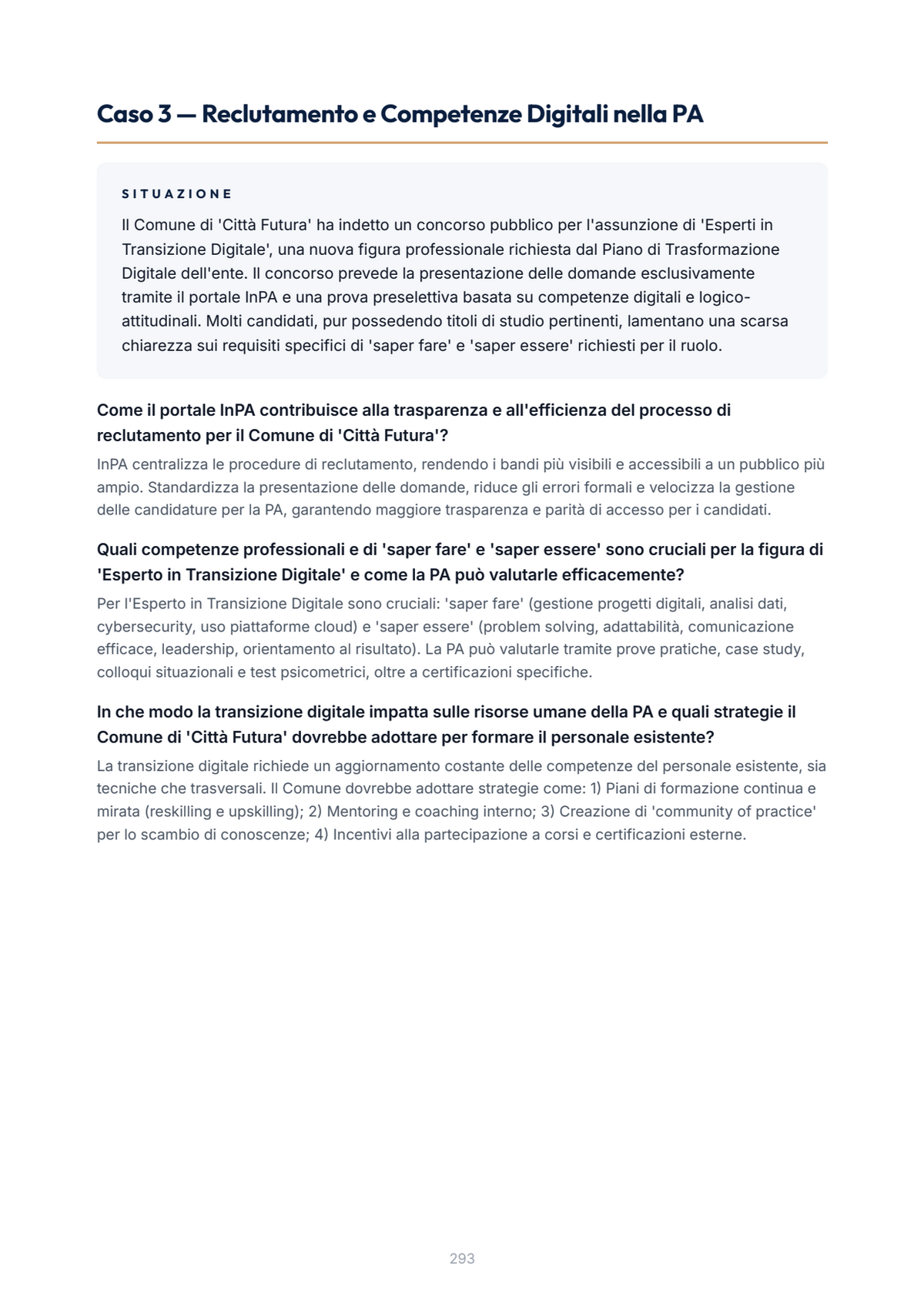 Lèssico · anteprima 9/10 — Casi applicativi — Comunicare e interagire con la pubblica amministrazione (ed. 1.0)