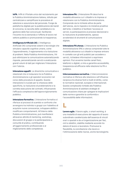 Lèssico · anteprima 10/10 — Glossario — Comunicare e interagire con la pubblica amministrazione (ed. 1.0)