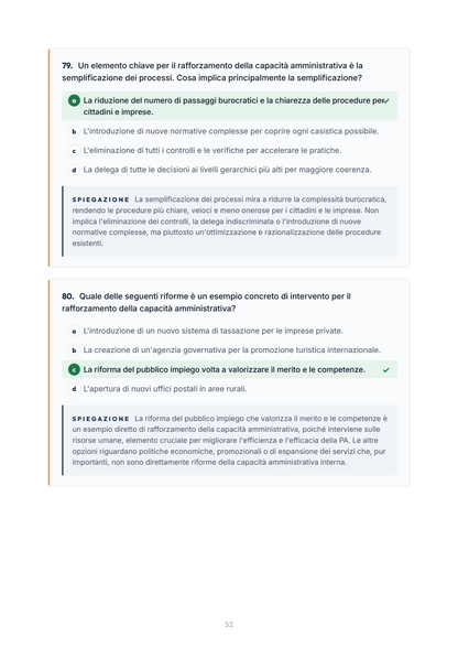 Lèssico · anteprima 5/10 — Banca domande — Comunicare e interagire con la pubblica amministrazione (ed. 1.0)