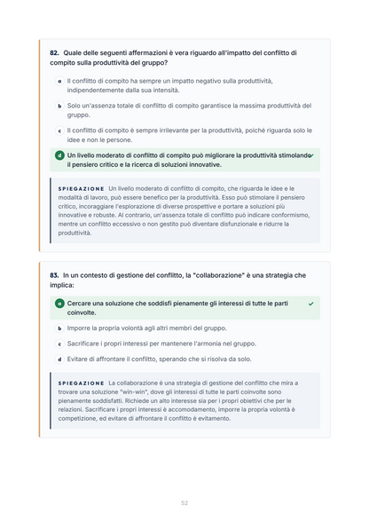 Lèssico · anteprima 5/10 — Banca domande — Psicologia delle emergenze (ed. 1.0)