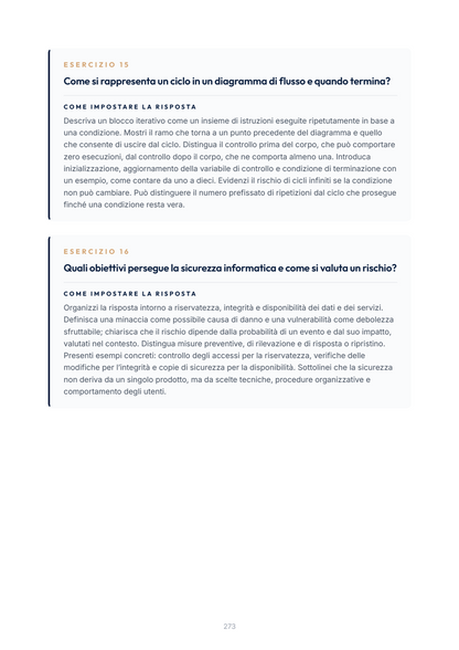 Lèssico · anteprima 8/10 — Esercizi per l'orale — Abilità informatiche e telematiche (ed. 2.1)