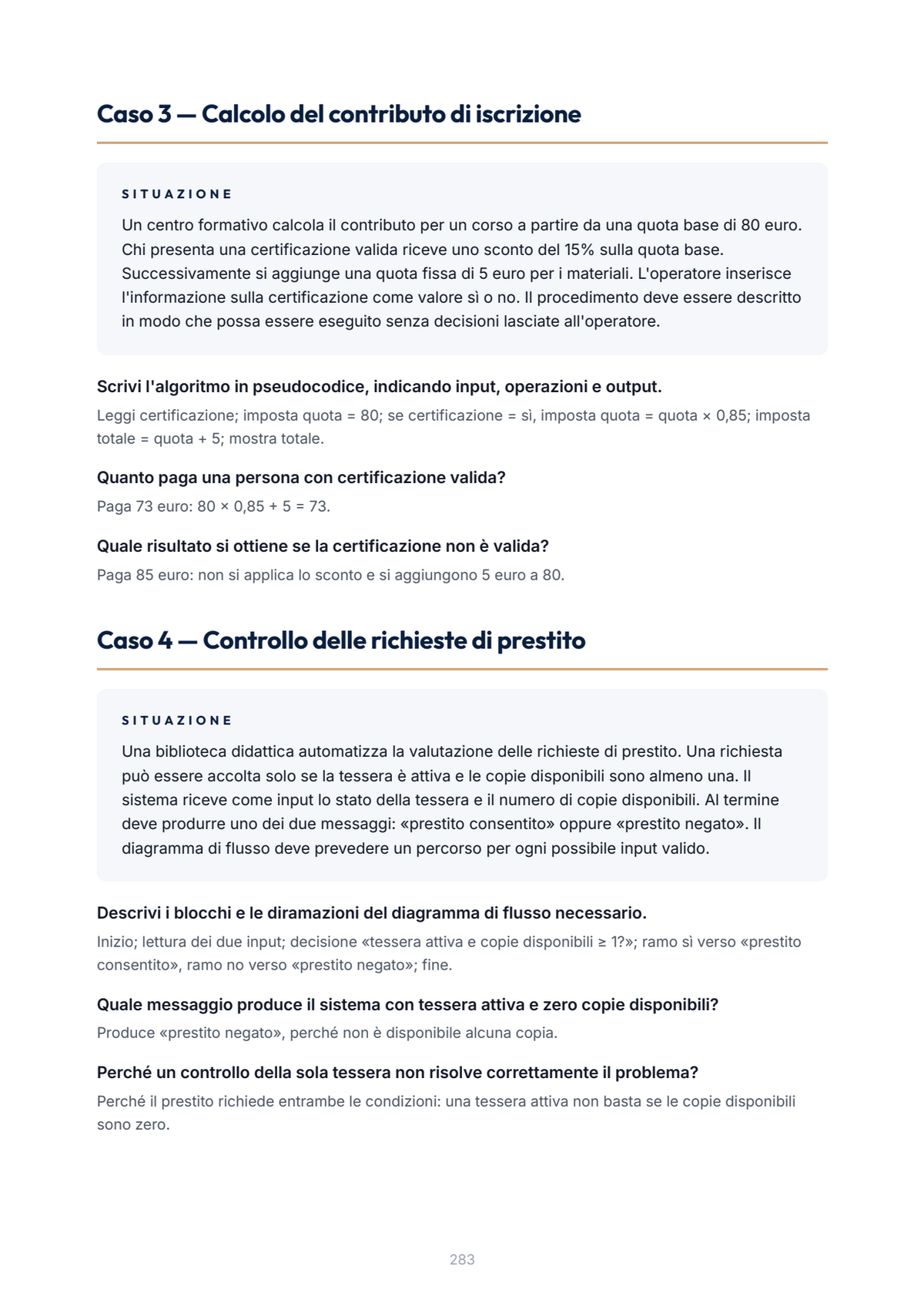 Lèssico · anteprima 9/10 — Casi applicativi — Abilità informatiche e telematiche (ed. 2.1)