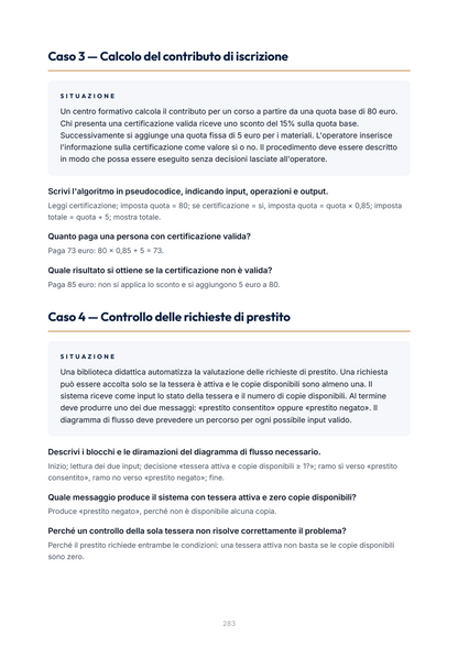 Lèssico · anteprima 9/10 — Casi applicativi — Abilità informatiche e telematiche (ed. 2.1)