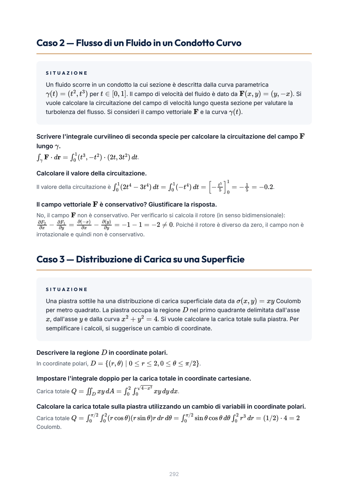 Lèssico · anteprima 9/10 — Casi applicativi — Analisi Matematica II (ed. 1.0)