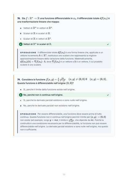 Lèssico · anteprima 5/10 — Banca domande — Analisi Matematica II (ed. 1.0)