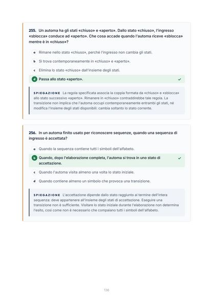 Lèssico · anteprima 6/10 — Banca domande — Fondamenti di Informatica (ed. 1.0)