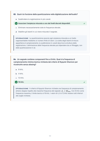 Lèssico · anteprima 5/10 — Banca domande — Fondamenti di Informatica (ed. 1.0)