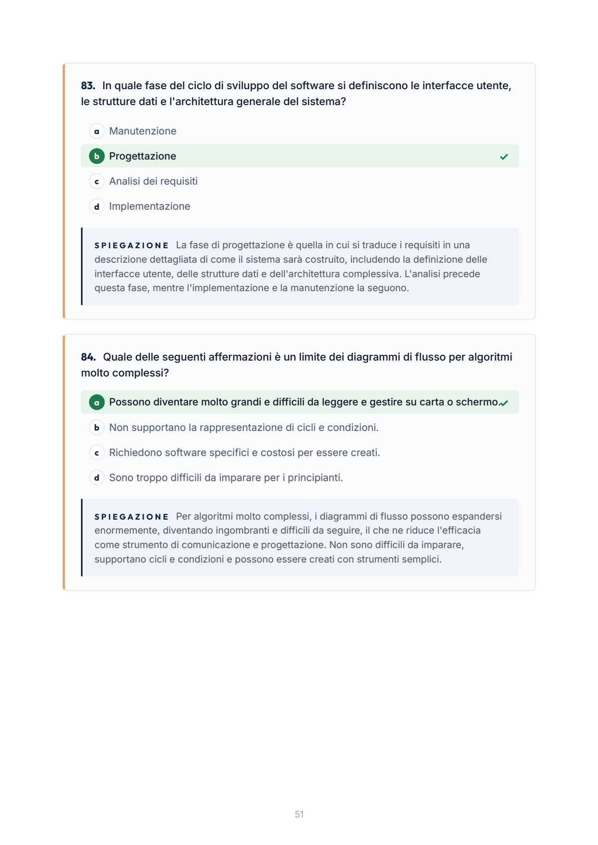Lèssico · anteprima 5/10 — Banca domande — Programmazione Object Oriented (ed. 1.0)