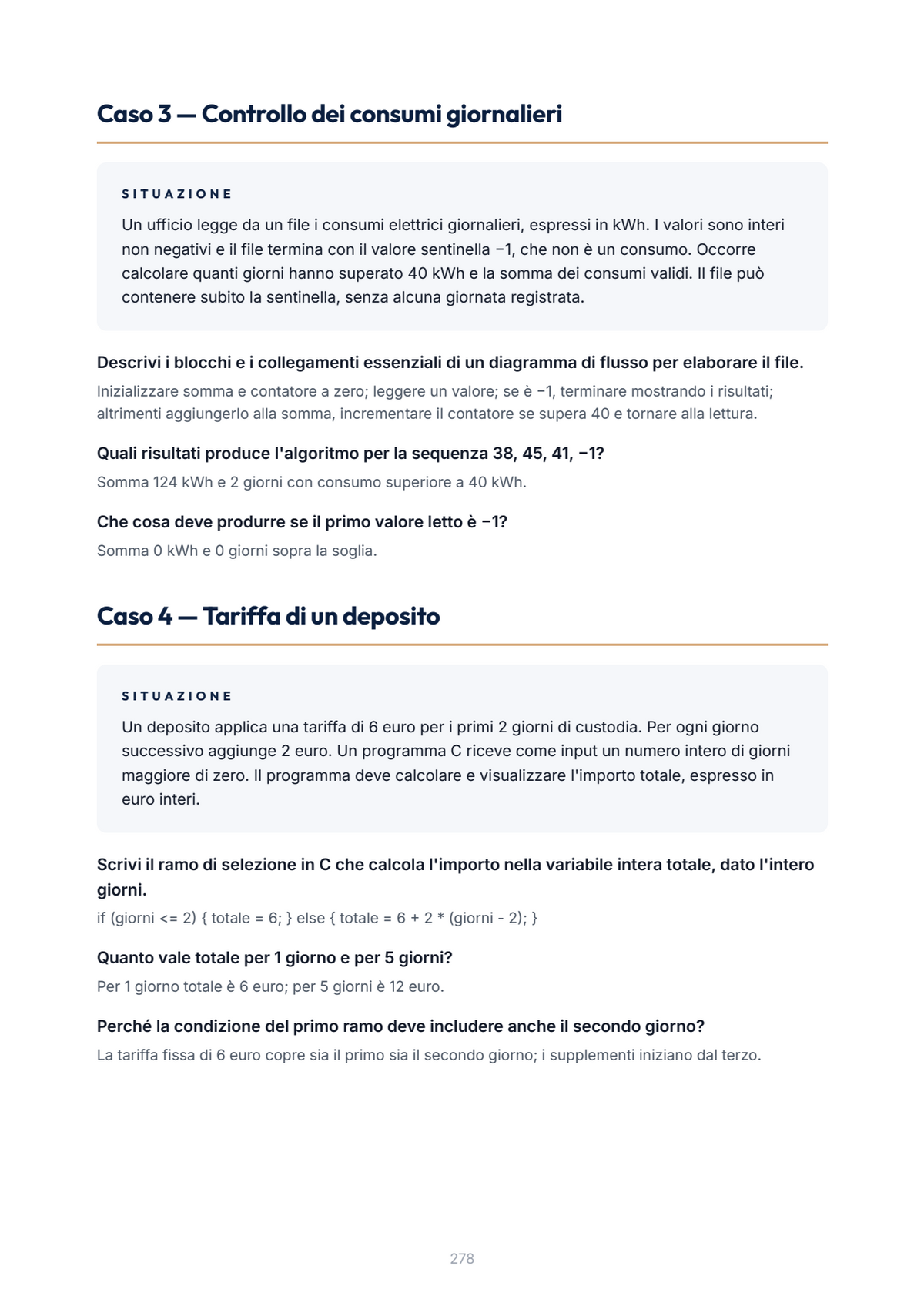 Lèssico · anteprima 9/10 — Casi applicativi — Fondamenti di informatica (ed. 1.0)