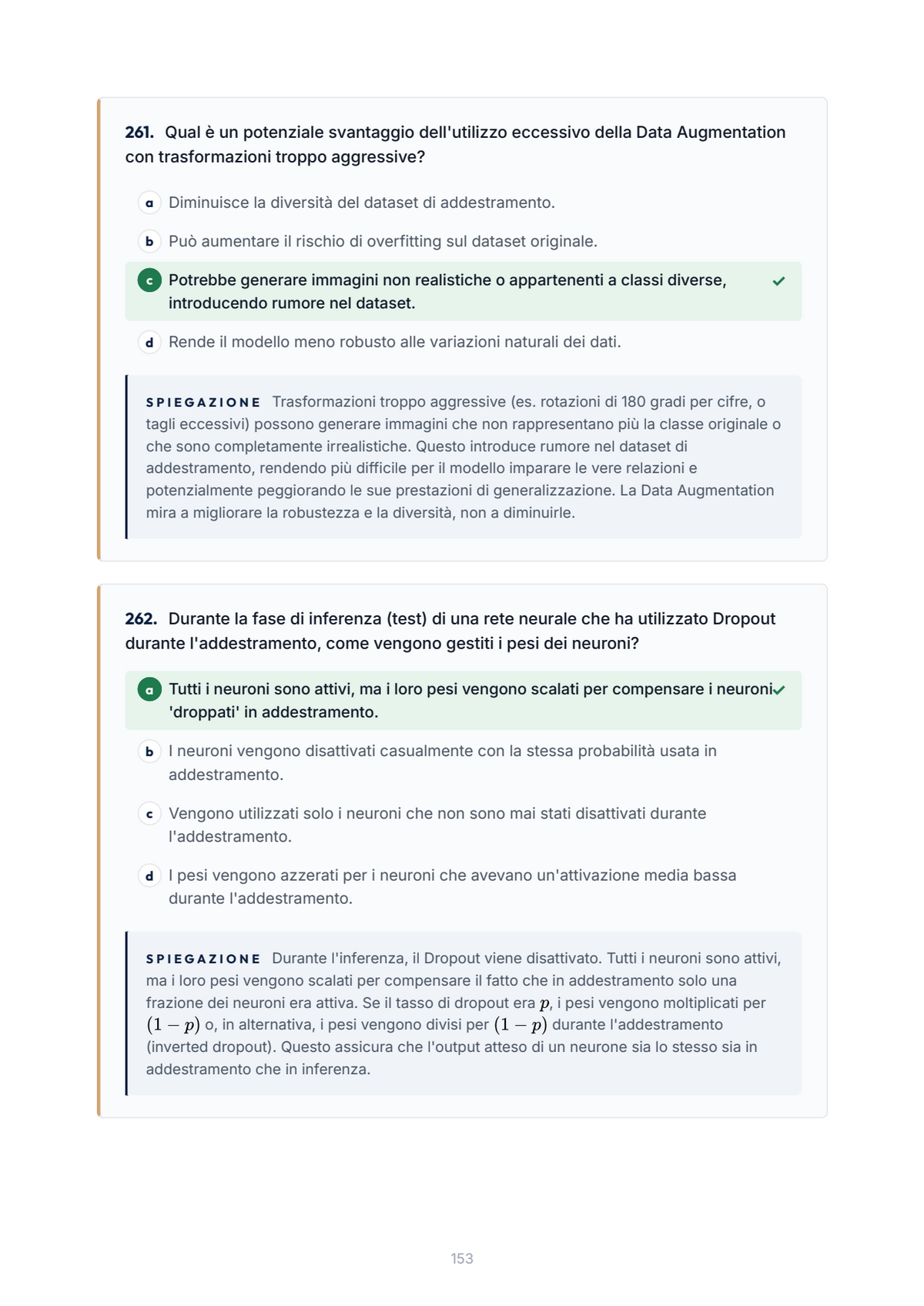 Lèssico · anteprima 6/10 — Banca domande — Visione computerizzata e sistemi cognitivi (ed. 1.0)