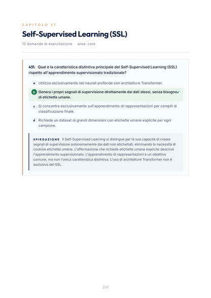 Lèssico · anteprima 7/10 — Banca domande — Visione computerizzata e sistemi cognitivi (ed. 1.0)