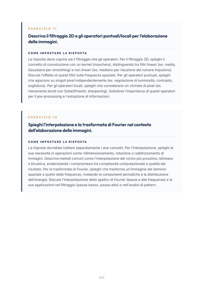 Lèssico · anteprima 8/10 — Esercizi per l'orale — Visione computerizzata e sistemi cognitivi (ed. 1.0)