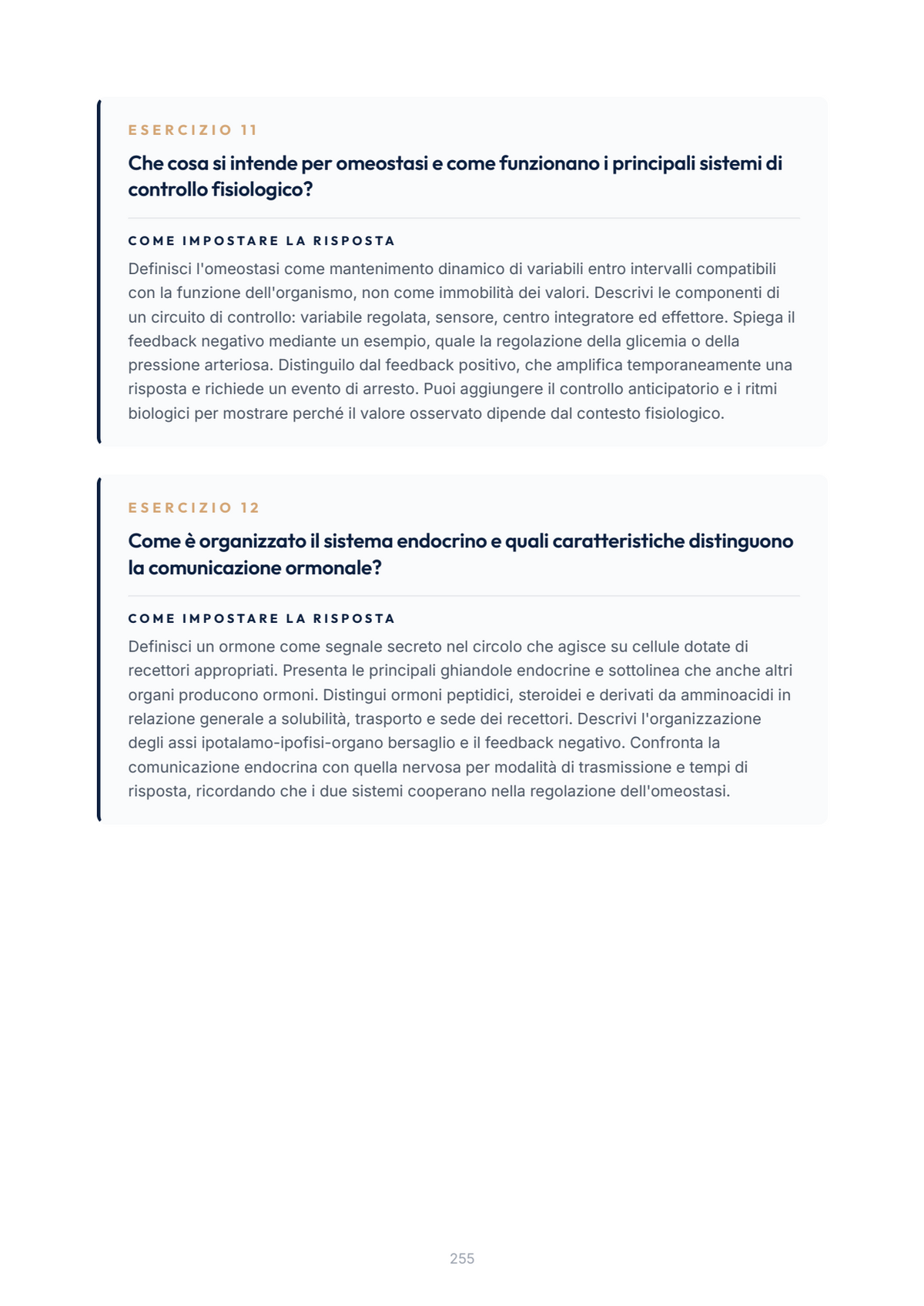 Lèssico · anteprima 8/10 — Esercizi per l'orale — Nutraceutica fisio-biologica (ed. 1.0)