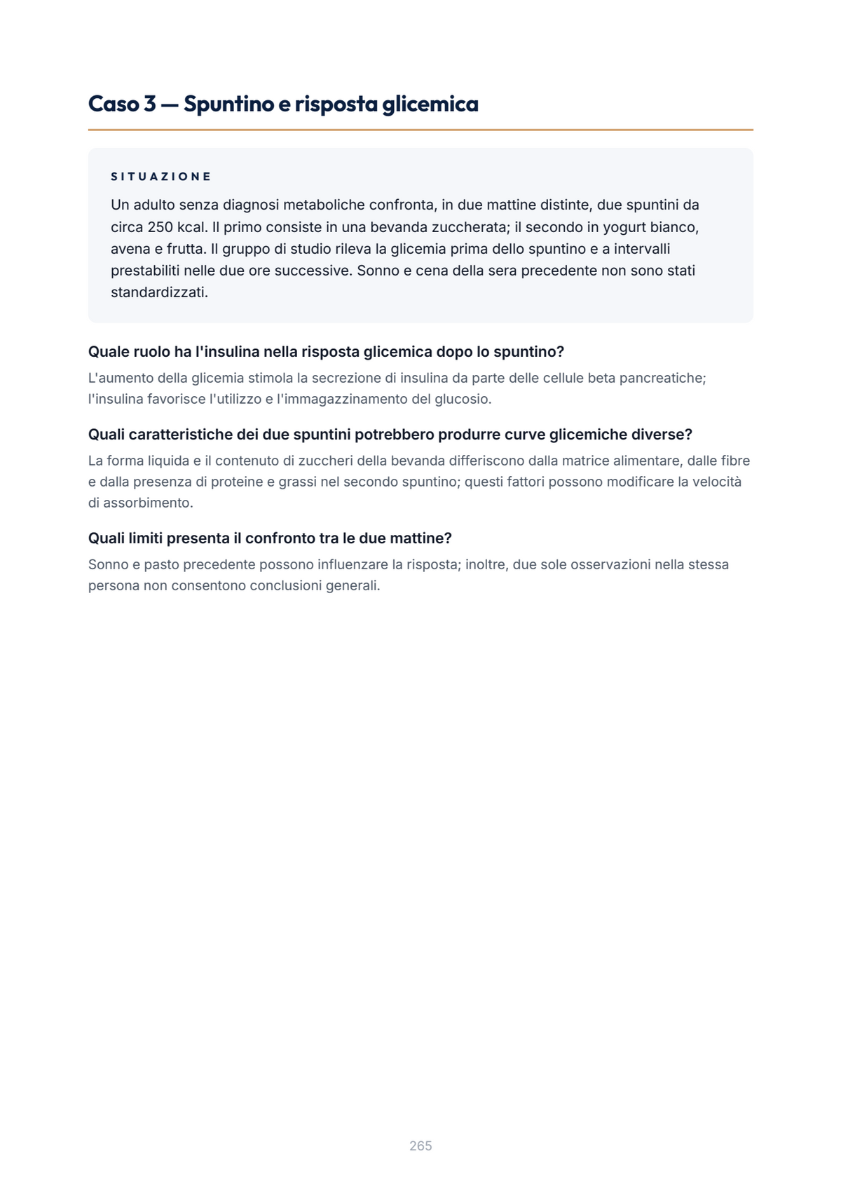 Lèssico · anteprima 9/10 — Casi applicativi — Nutraceutica fisio-biologica (ed. 1.0)