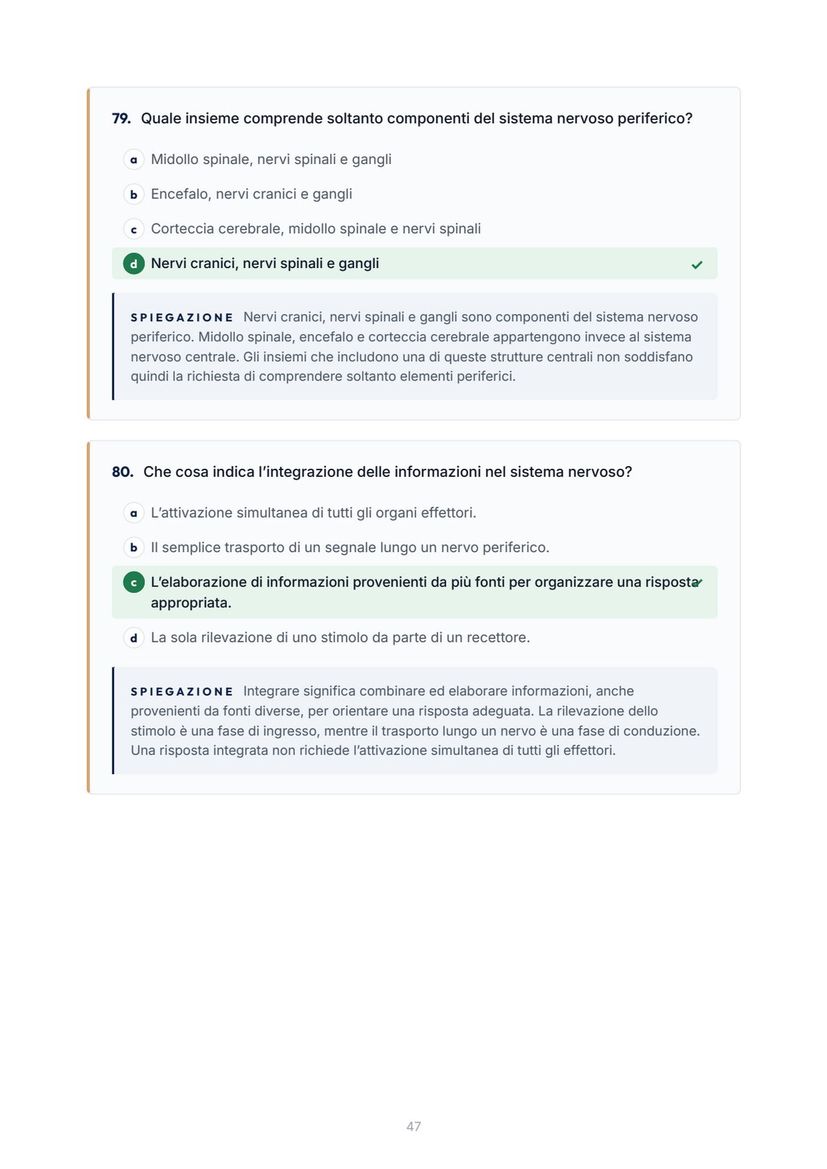 Lèssico · anteprima 5/10 — Banca domande — Nutraceutica fisio-biologica (ed. 1.0)