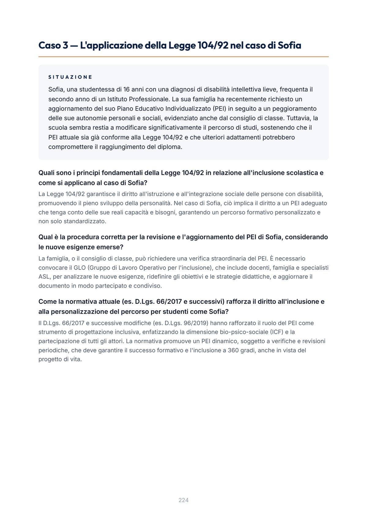 Lèssico · anteprima 9/10 — Casi applicativi — Didattica dell'inclusione (ed. 1.0)