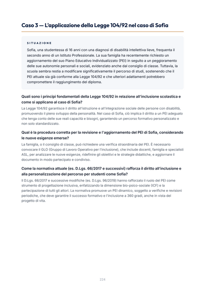 Lèssico · anteprima 9/10 — Casi applicativi — Didattica dell'inclusione (ed. 1.0)