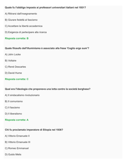 Storia contemporanea