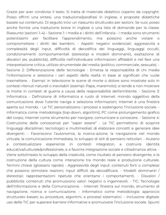 Riassunto di Psicologia generale — Pegaso