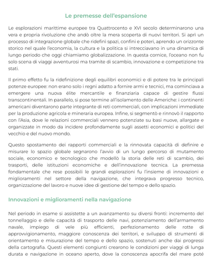 Riassunto di Storia della globalizzazione e dei mercati internazionali - MA1757
