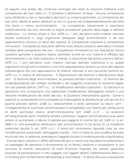 Riassunto di Diritto Commerciale Avanzato