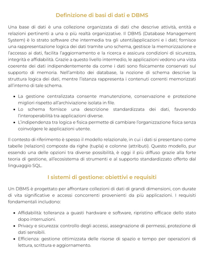 Riassunto di Prova di abilita' informatica - 0611306INF