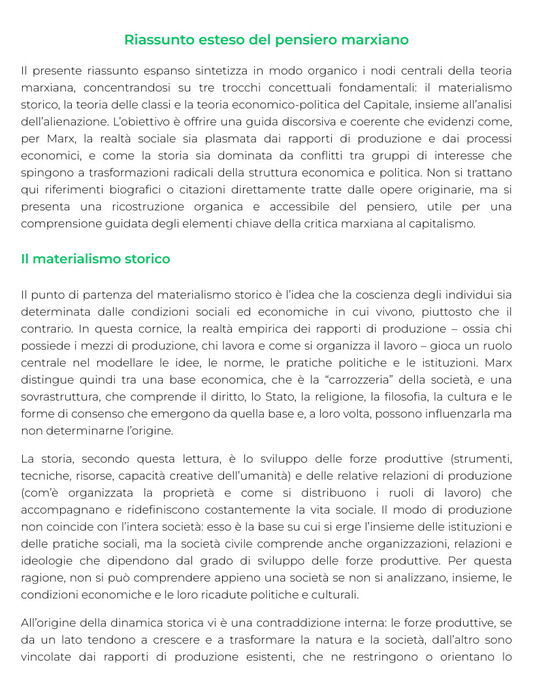 Riassunto di Sociologia generale
