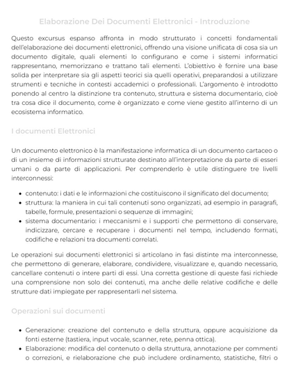 Riassunto di Informatica