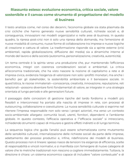 Riassunto di Management per le imprese della sicurezza