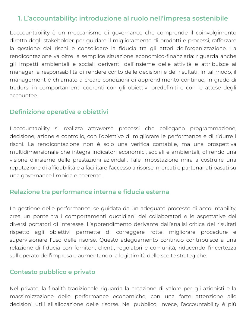 Riassunto di Sistemi di reporting, programmazione e controllo - MA1757