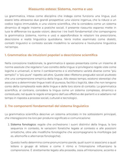 Riassunto di Linguistica applicata e digitale