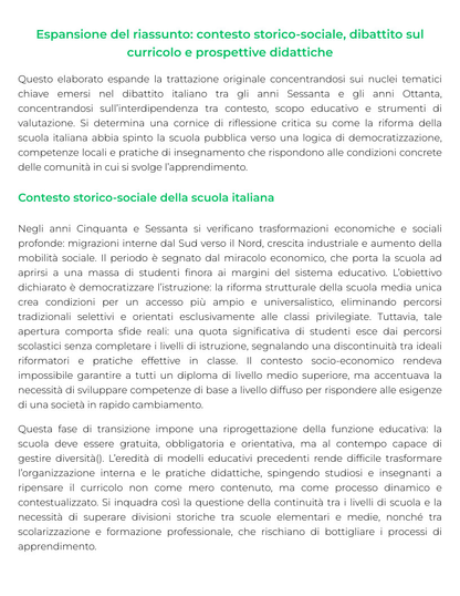 Riassunto di Docimologia