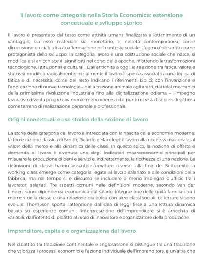 Riassunto di Dinamiche ed evoluzione delle politiche del lavoro - MA1757