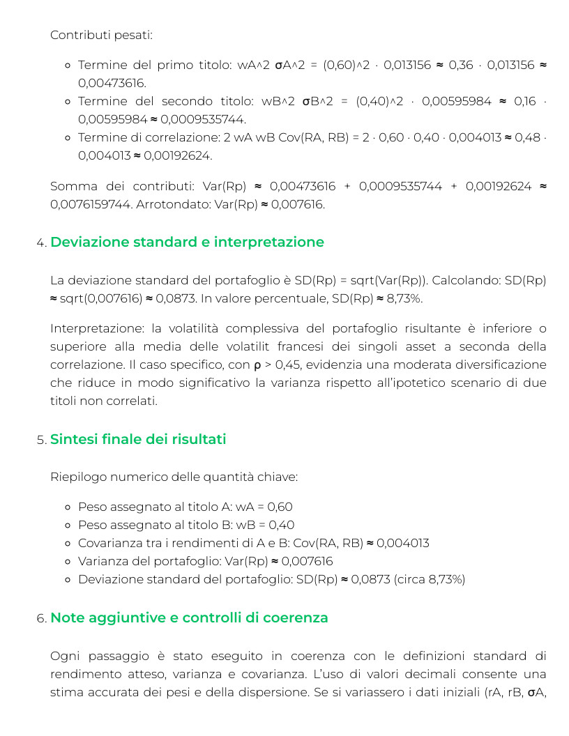 Riassunto di Finanza Quantitativa e Derivati