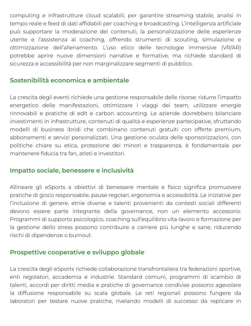 Riassunto di Economia e gestione delle imprese sportive