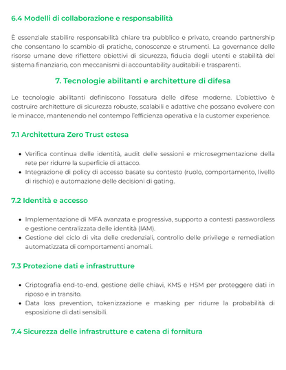 Riassunto di Cyber Security e operatori bancari e finanziari